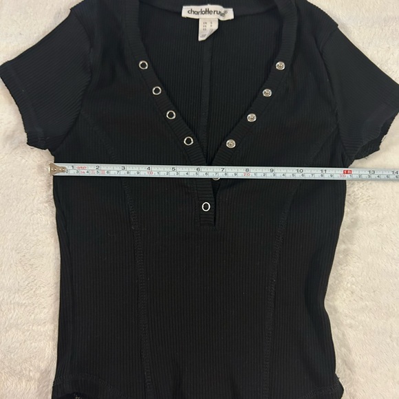 Charlotte Russe 3 Piece Bundle Apparel Tops Red Sz M Gray Sz S,Black Sz S y2k - Picture 6 of 10